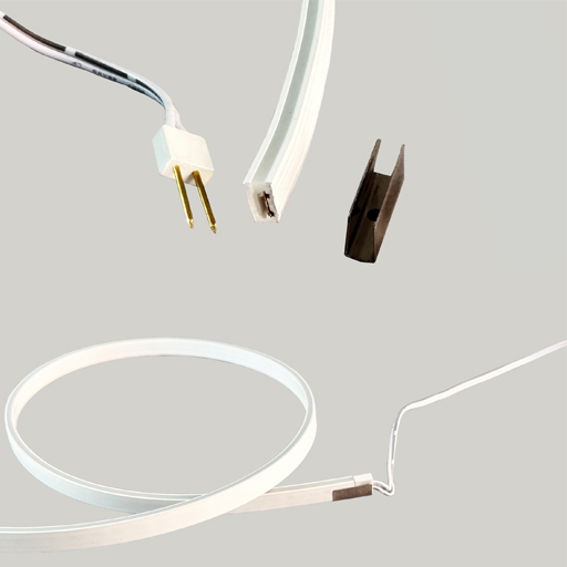 Super Slim Recess/Surface mount Dual-Color Silicon LED strip Light 4x8mm