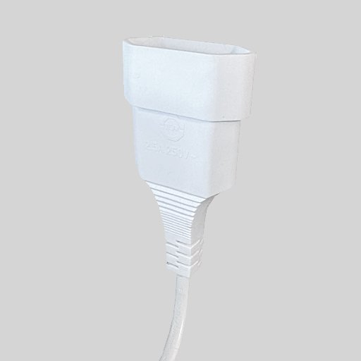 Euro Plug Socket Extension Cable