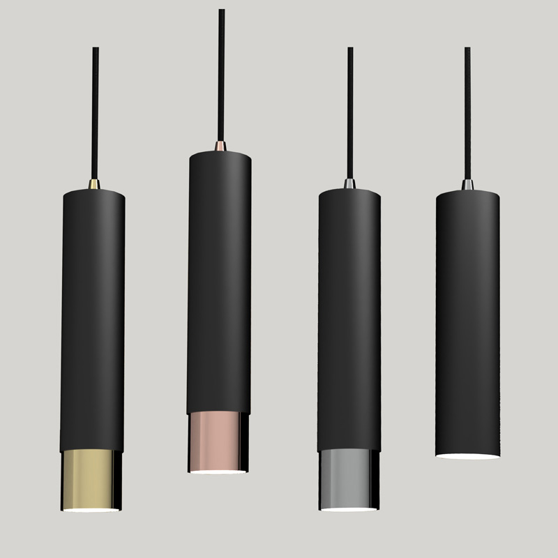 Conduit Pipe Pendant GU10 Bulb Base